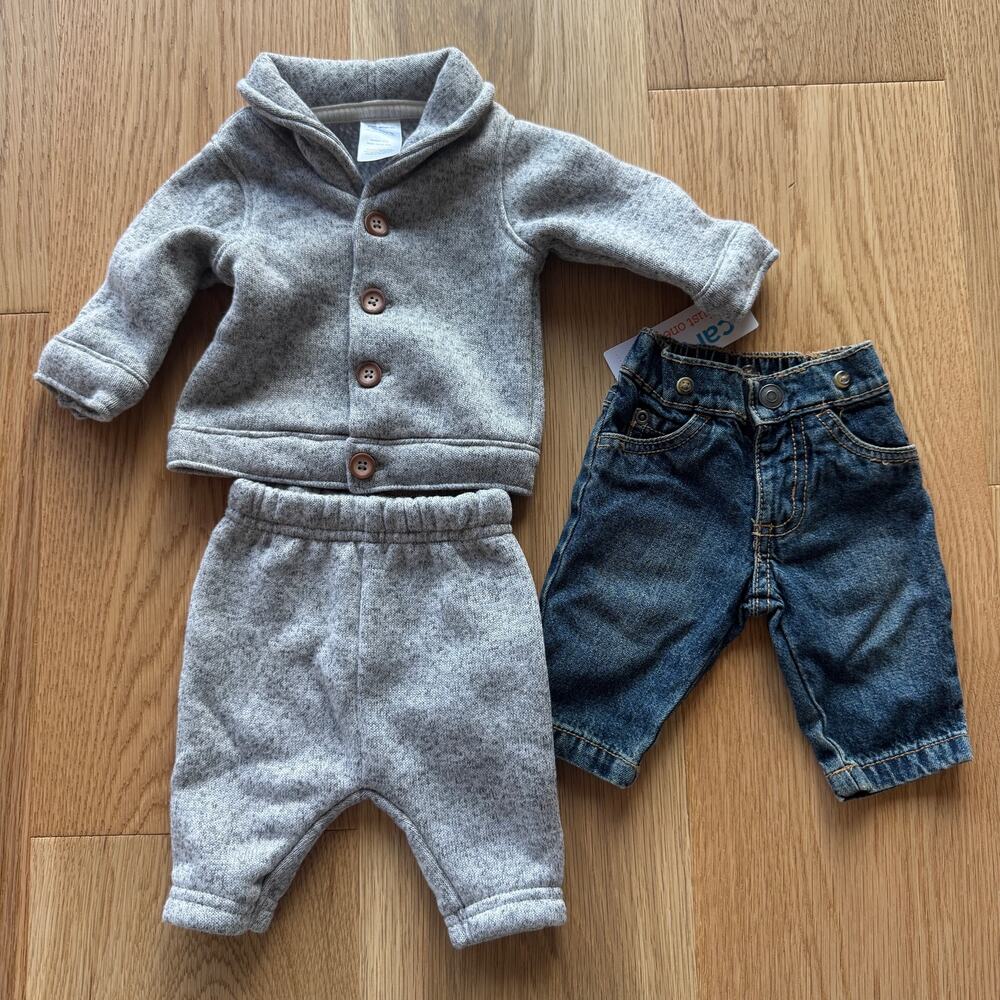 Carter's Baby Boy Clothing Set Newborn